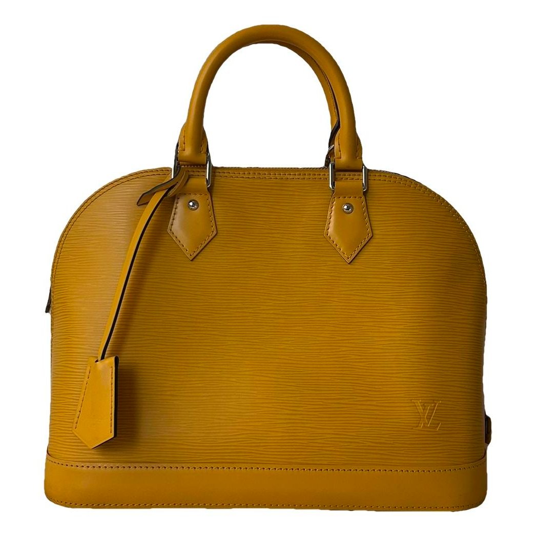 Alma leather handbag