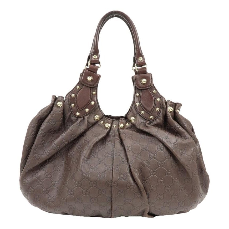 Leather handbag