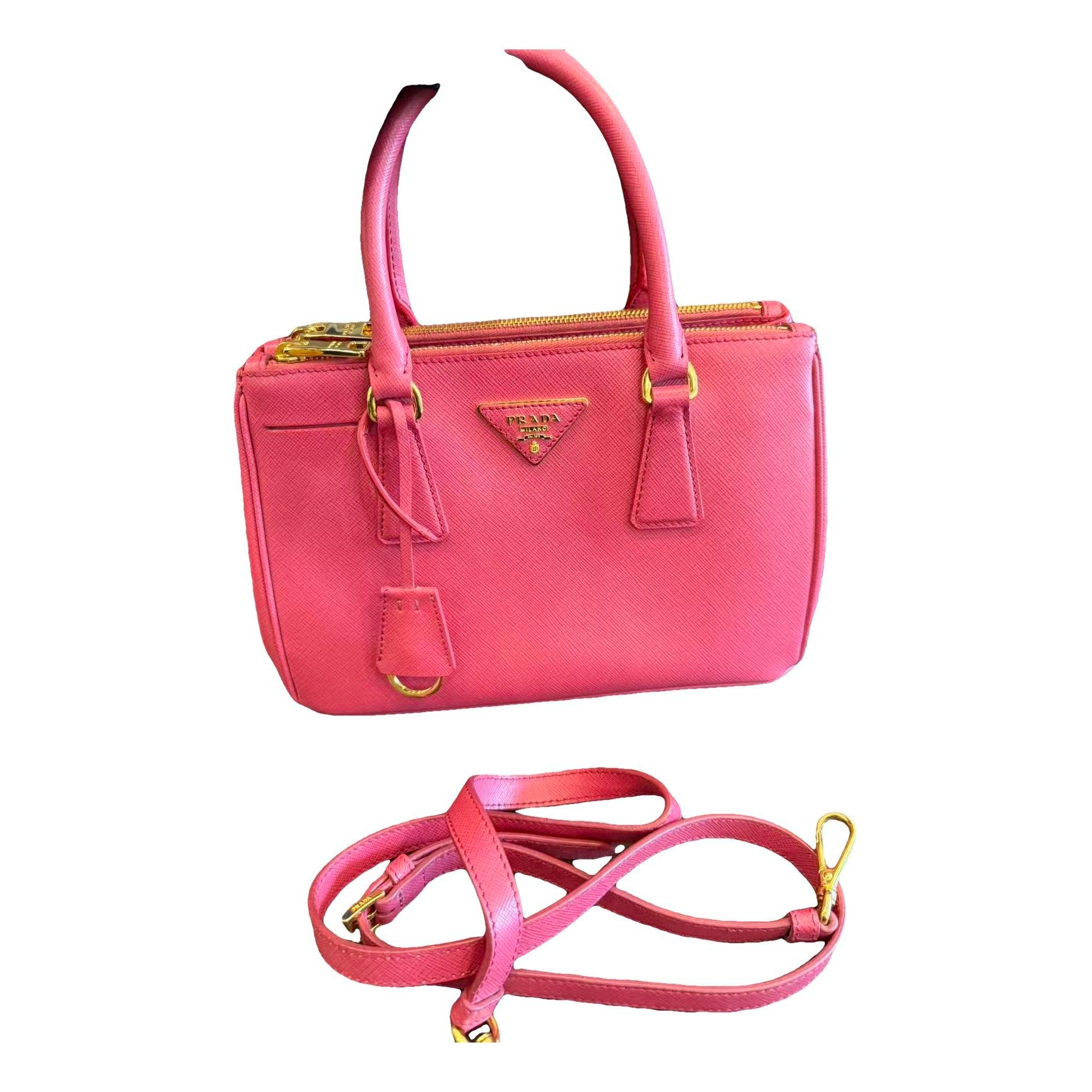 Galleria leather handbag