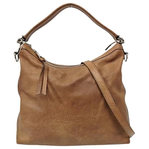 Leather handbag