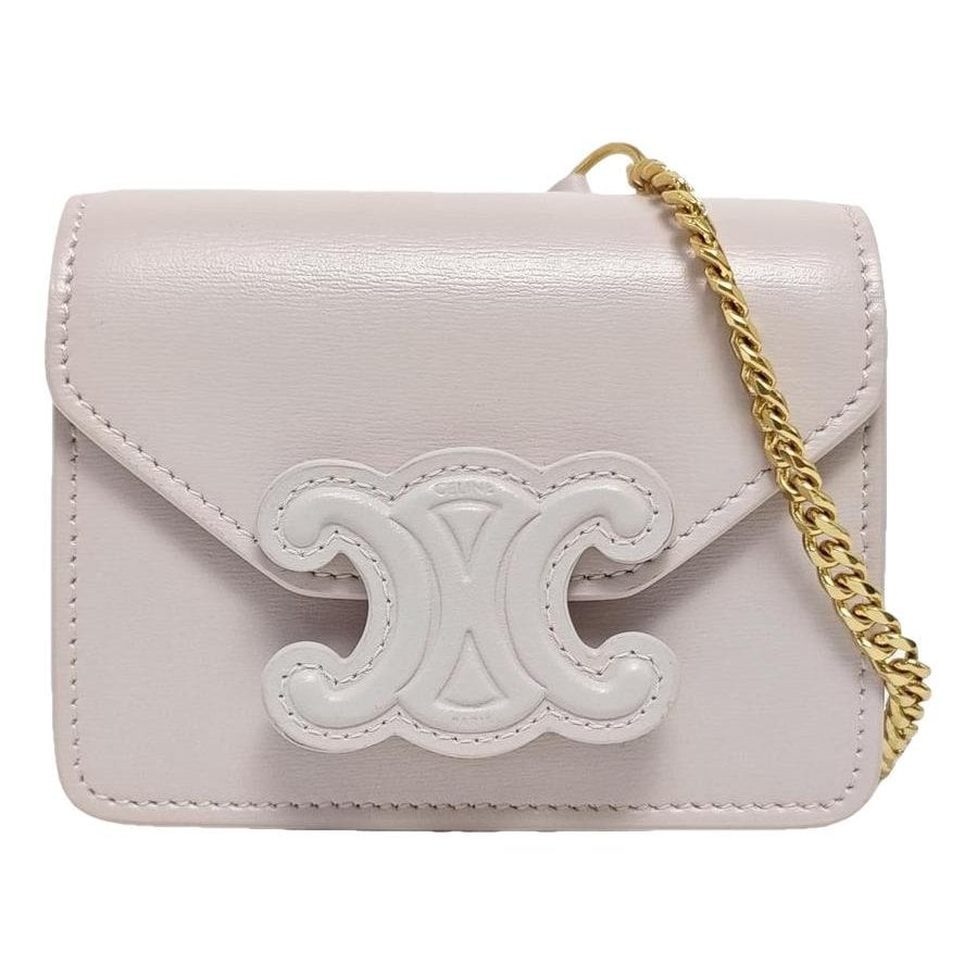 Triomphe leather handbag
