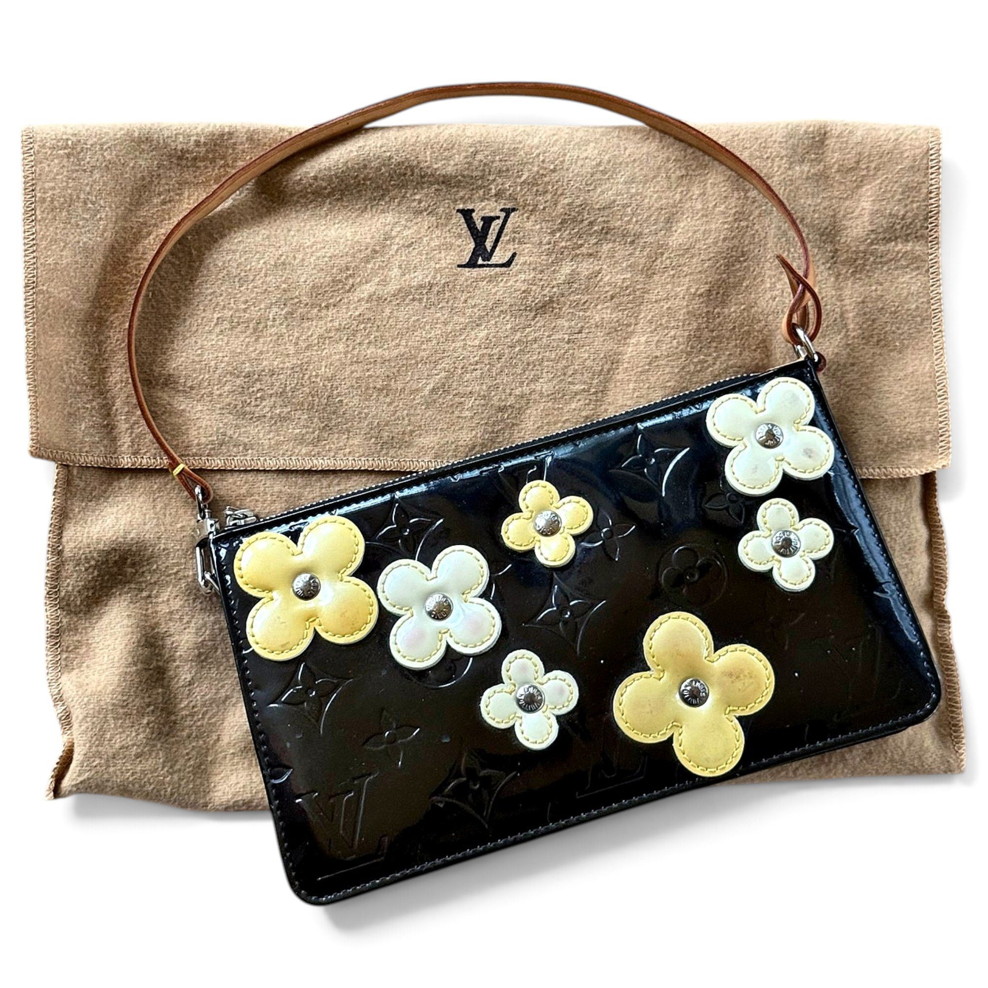 Lexington patent leather handbag