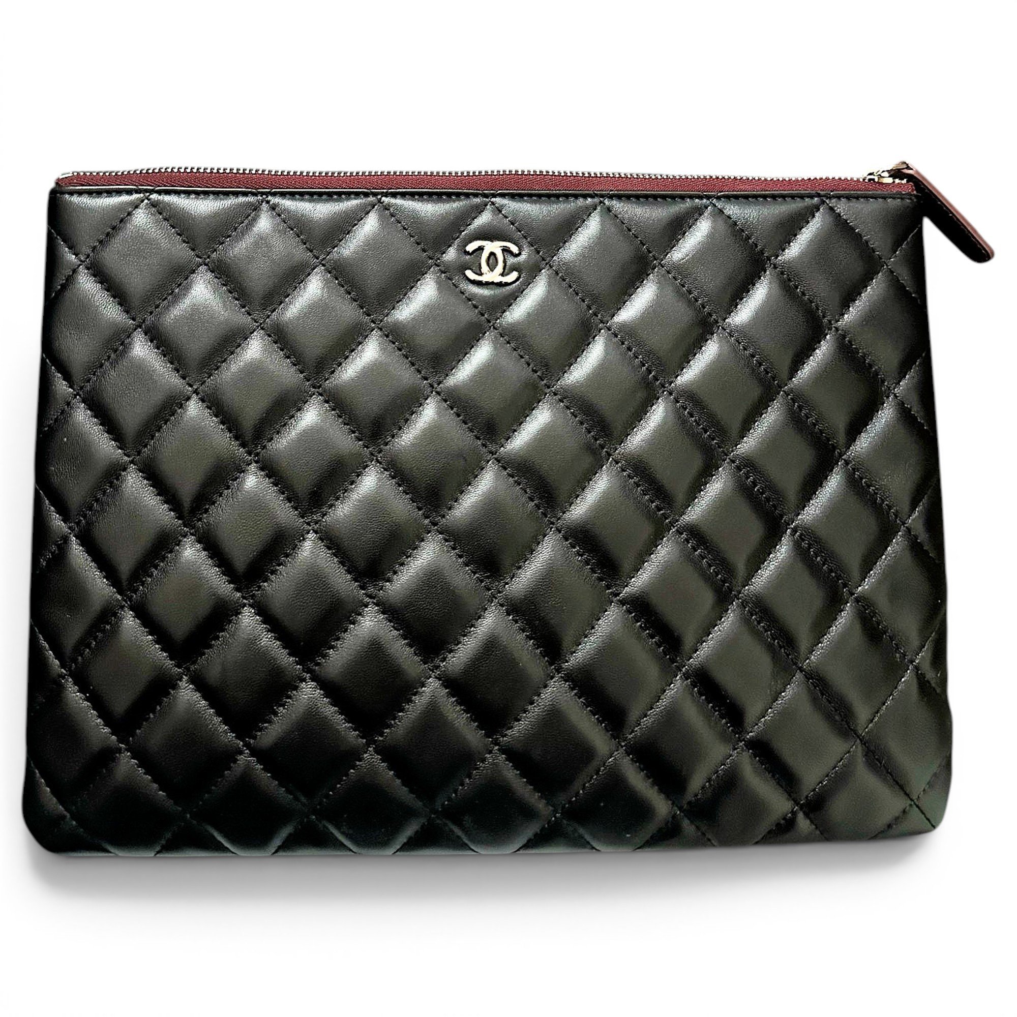 Timeless/Classique leather clutch bag