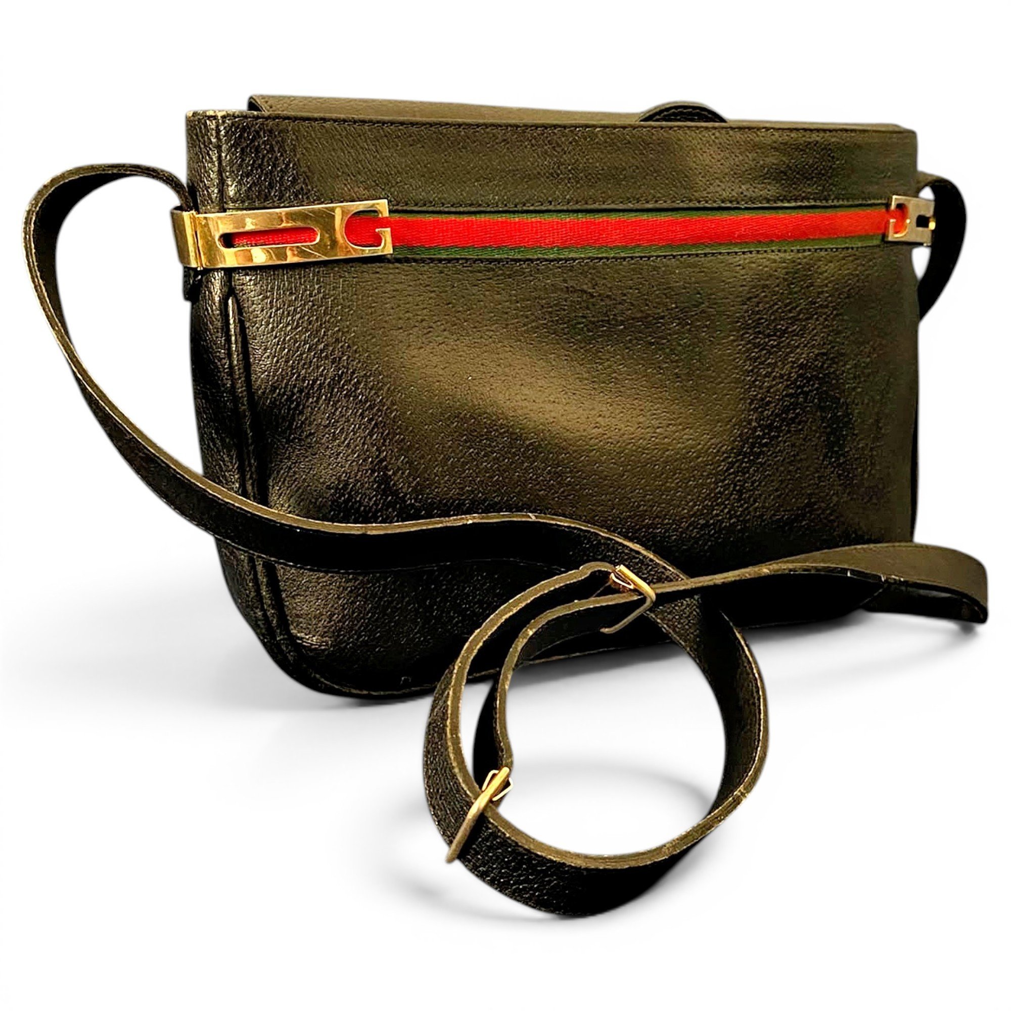 Leather crossbody bag