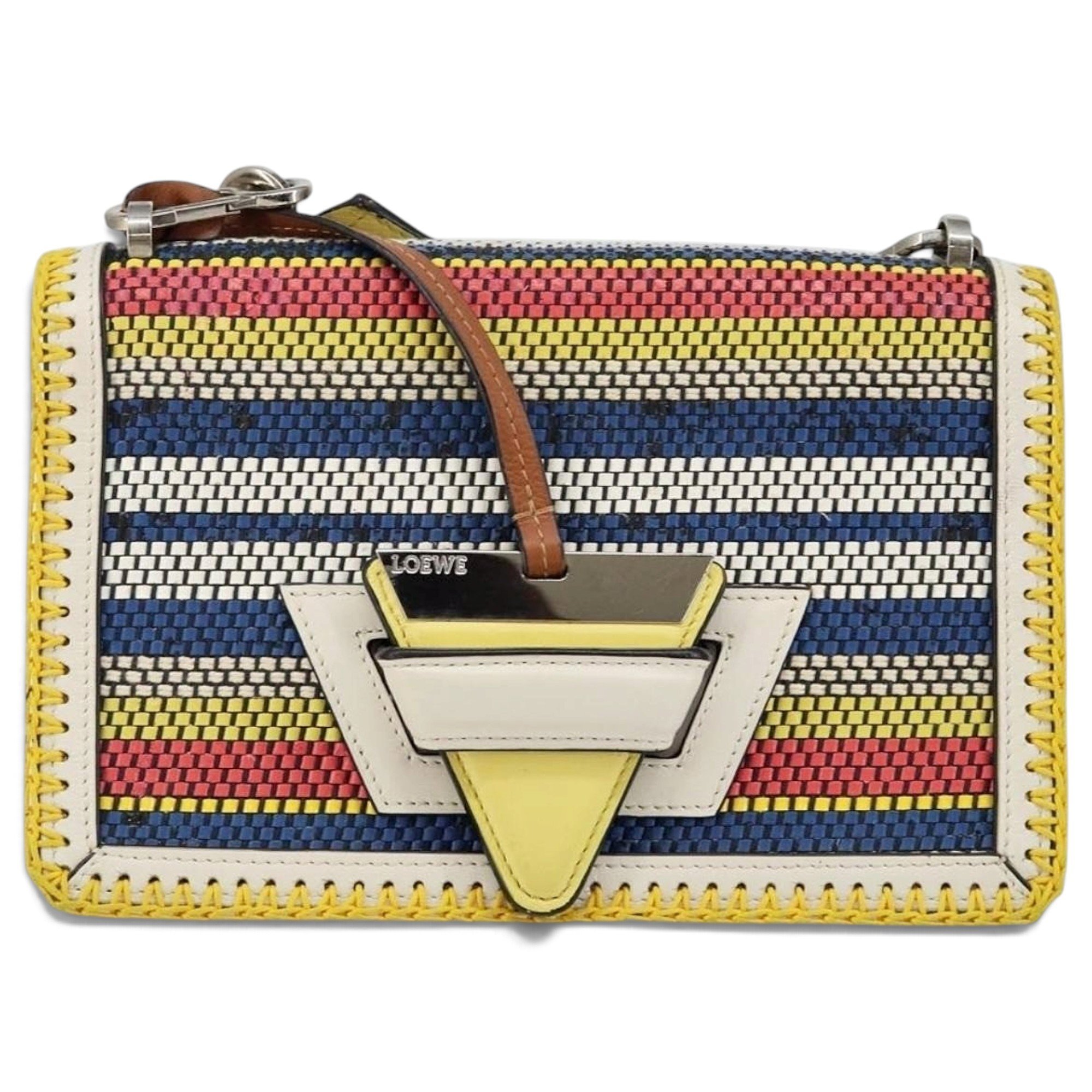Barcelona leather handbag