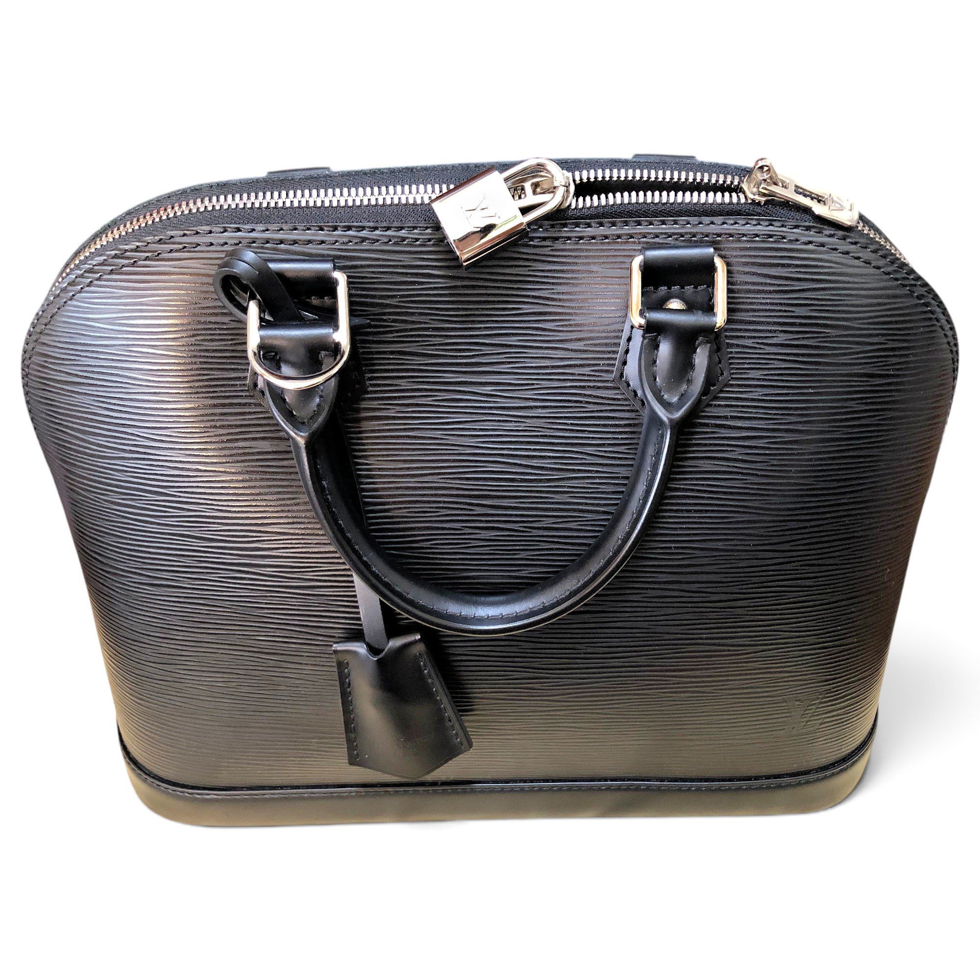 Louis Vuitton Alma leather handbag
