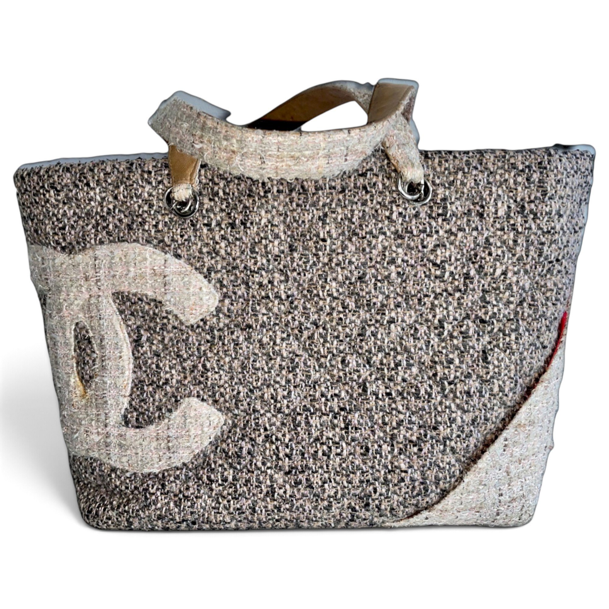 Cambon tweed handbag