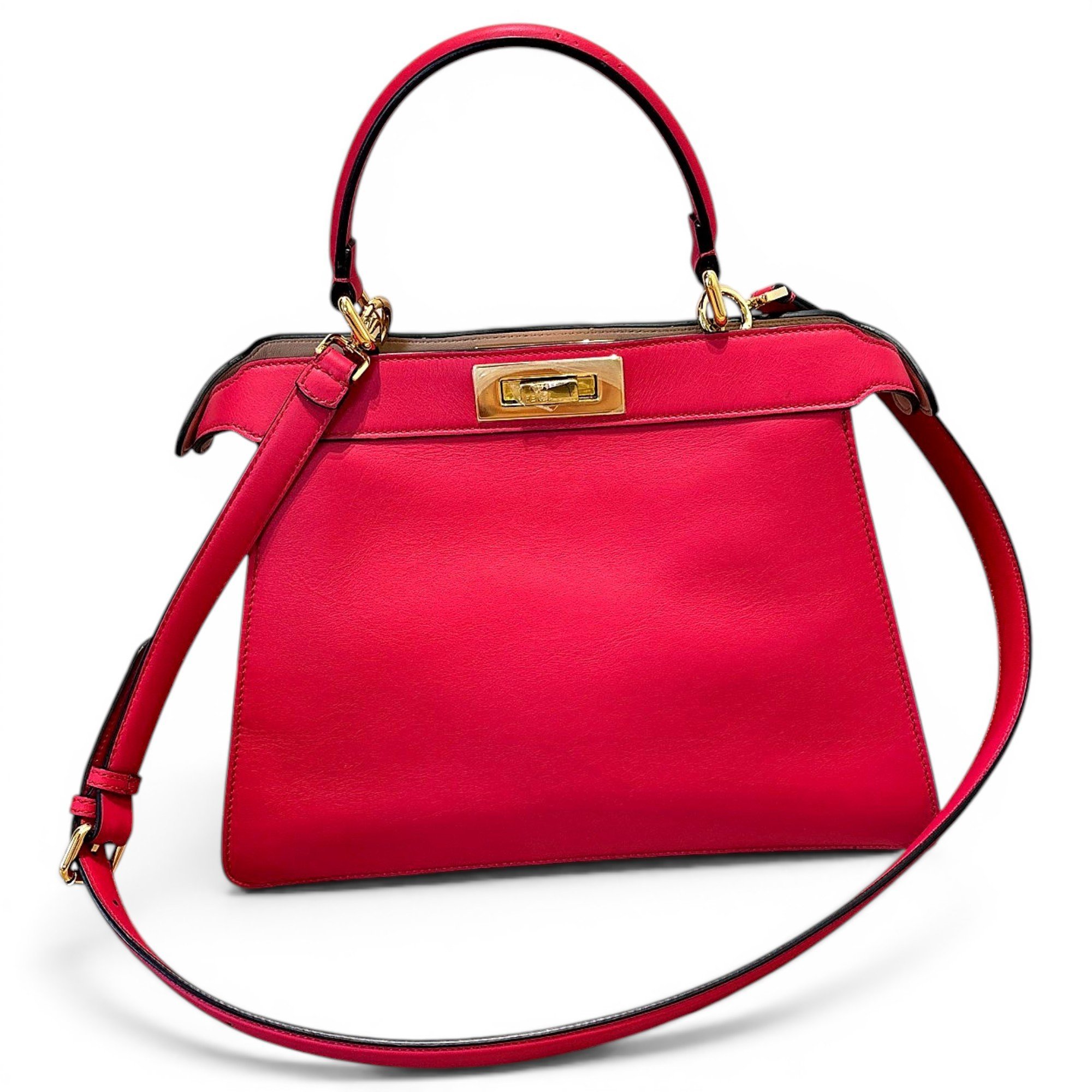 Peekaboo IseeU leather handbag