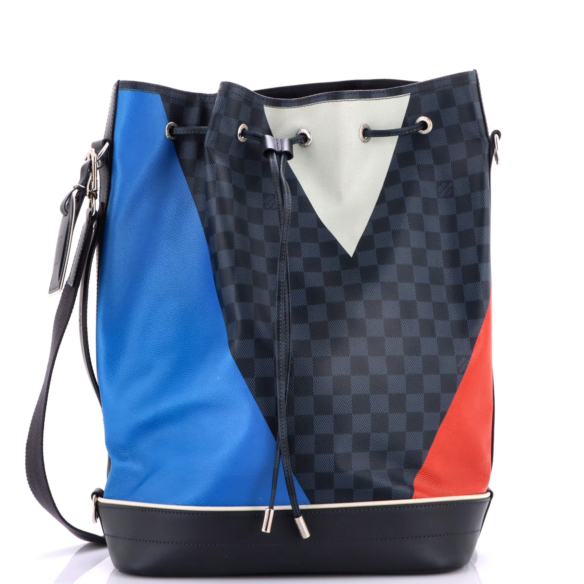 Louis Vuitton Noe Marin Handbag Regatta Damier Cobalt