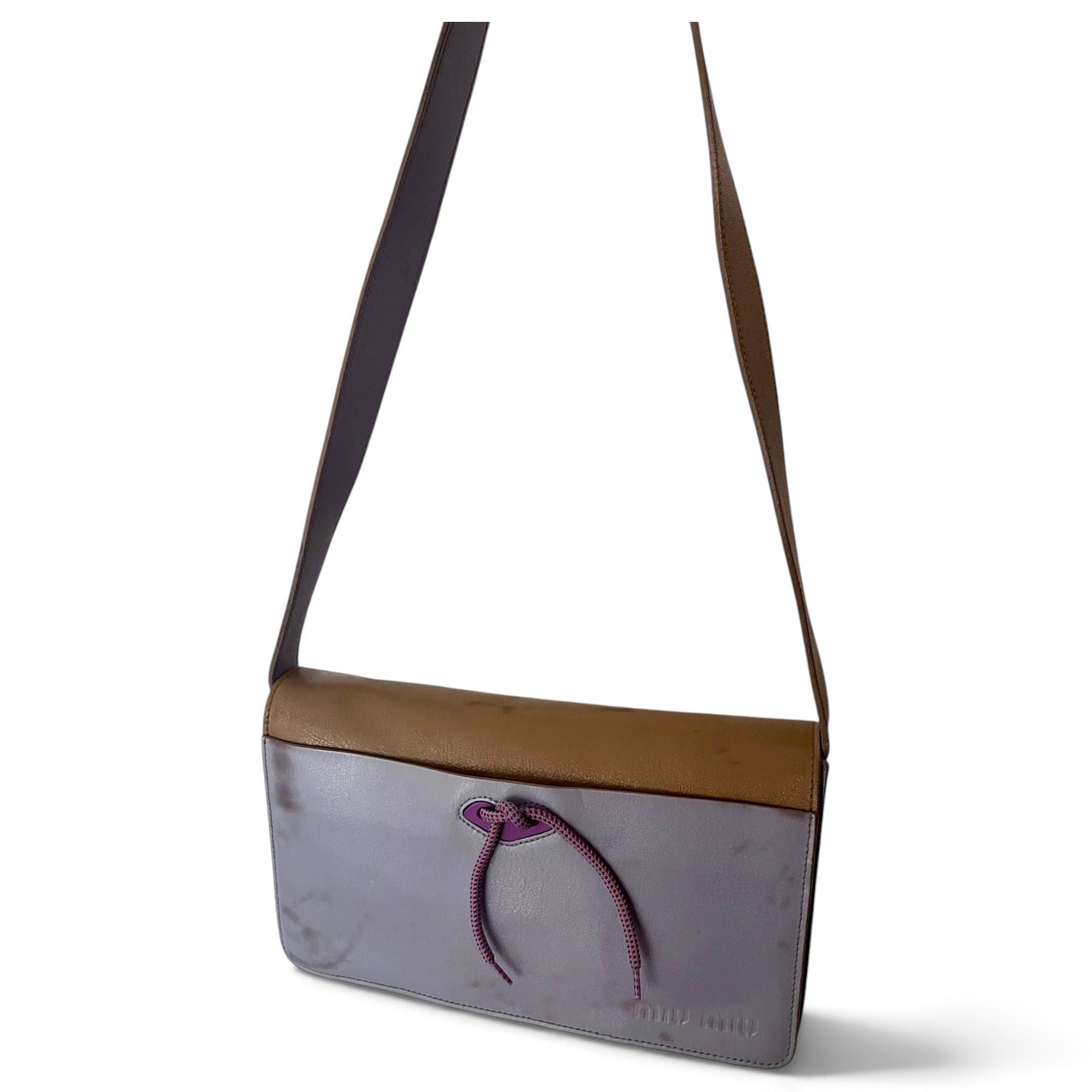 Leather crossbody bag
