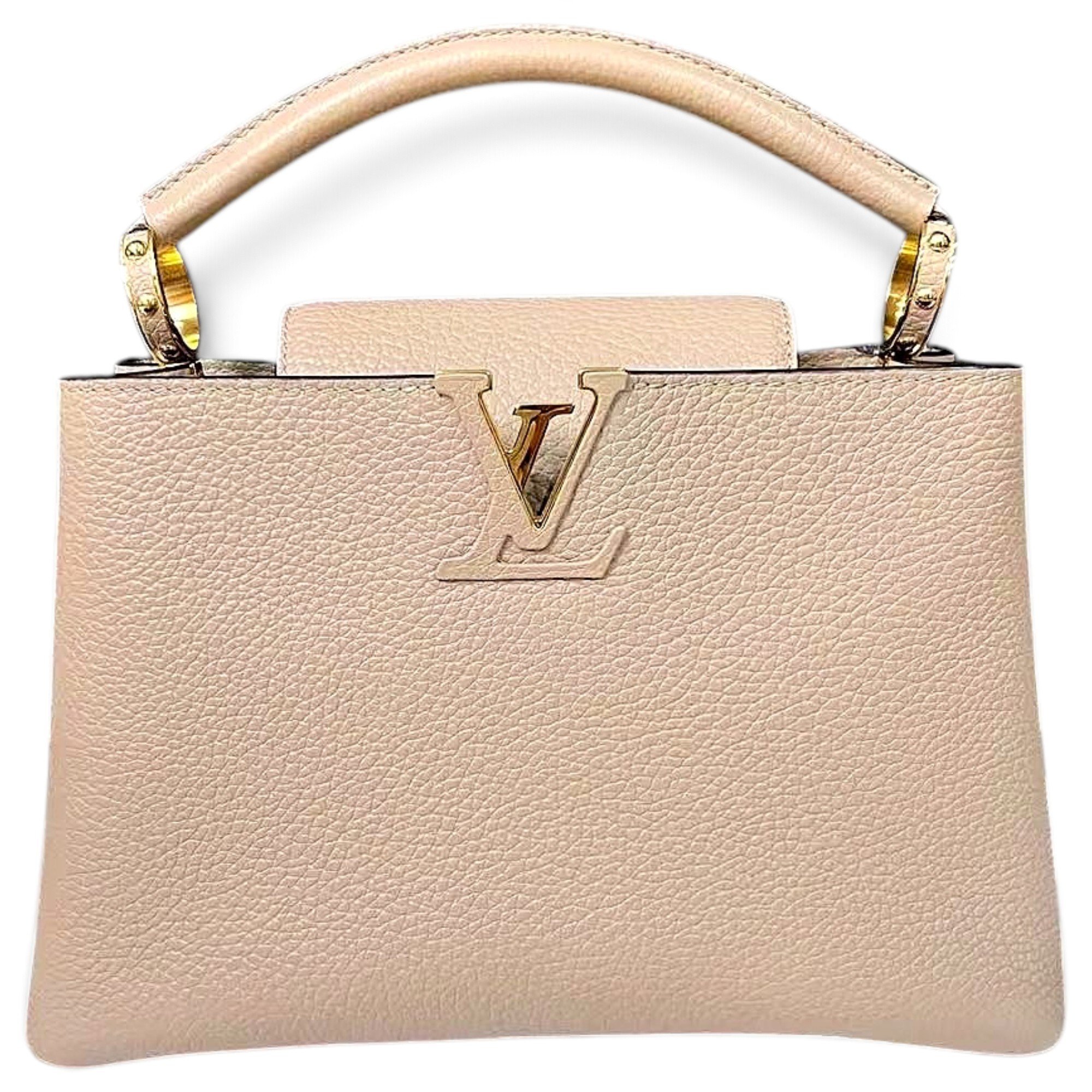 Capucines leather handbag