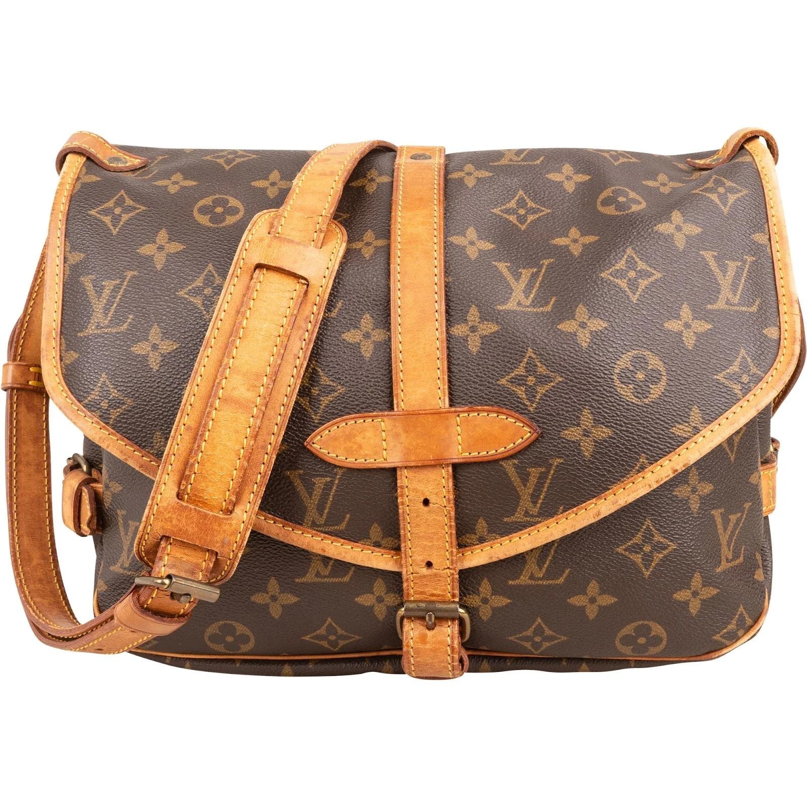 Saumur leather crossbody bag