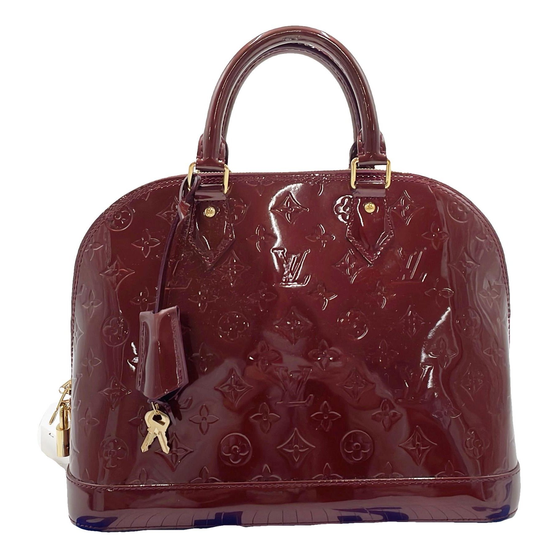 Alma leather handbag