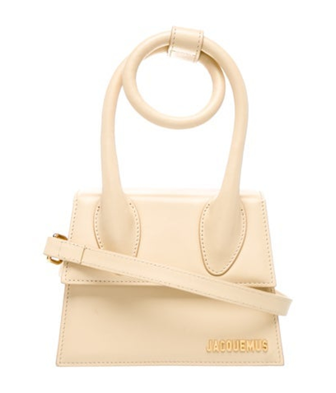 Jacquemus Leather Top Handle Bag