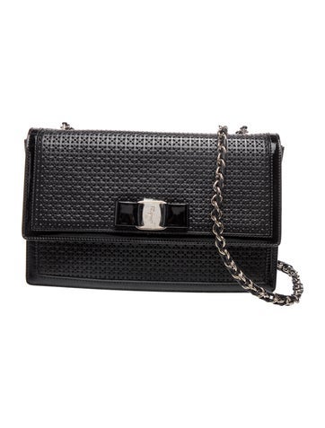 Ferragamo Leather Shoulder Bag
