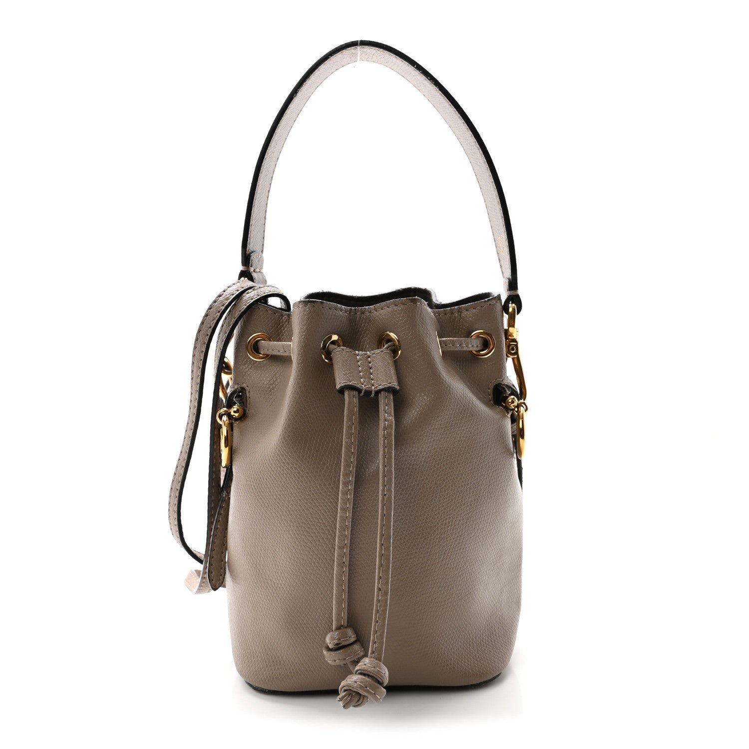 Fendi Vitello Cruise F is Fendi Mini Mon Tresor Bucket Bag Tortora