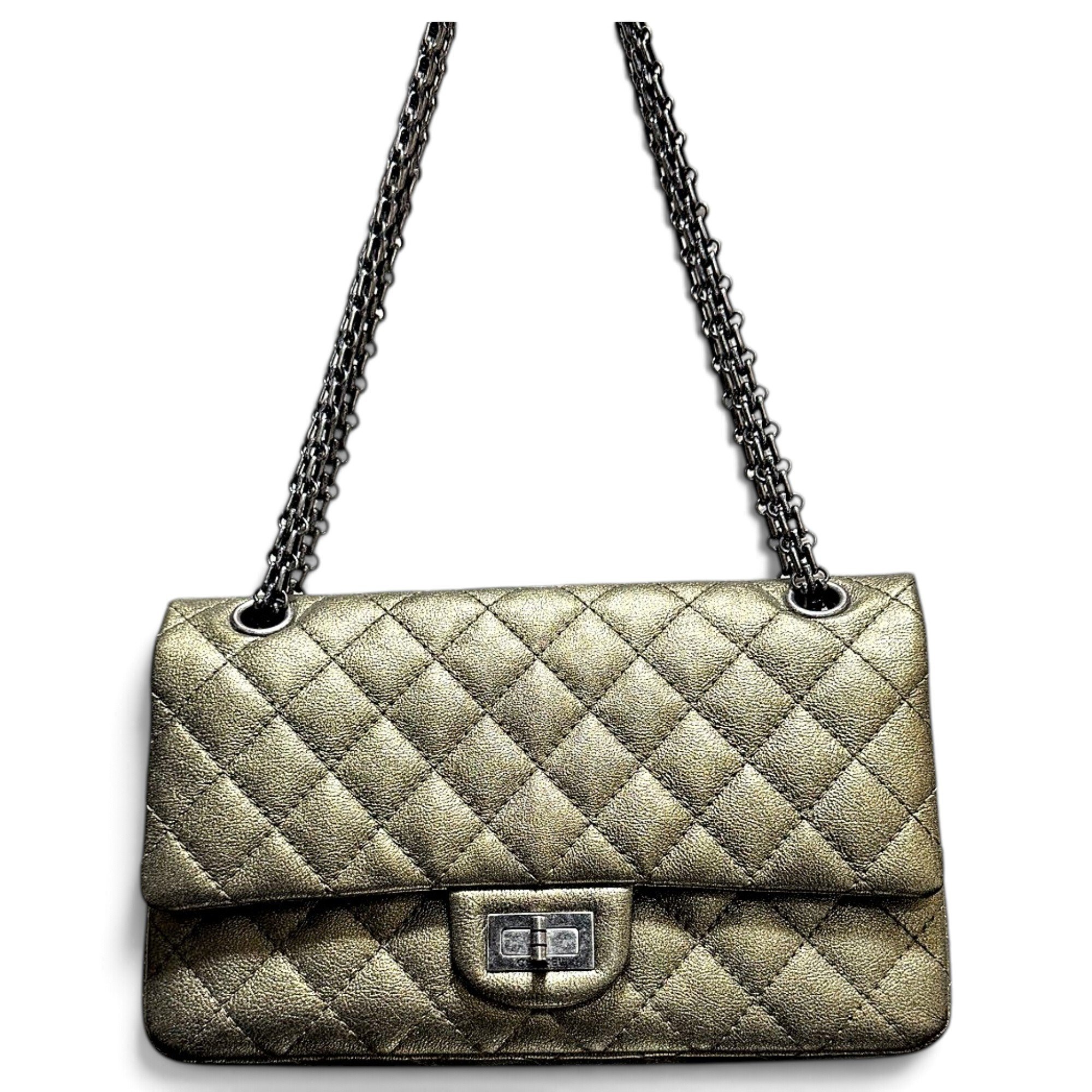 2.55 leather bag