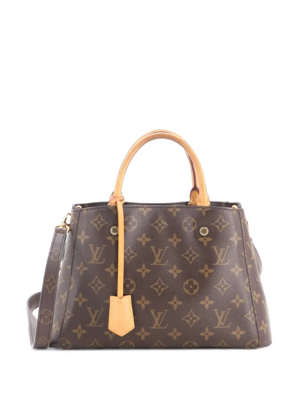 Montaigne Handbag Monogram Canvas BB satchel