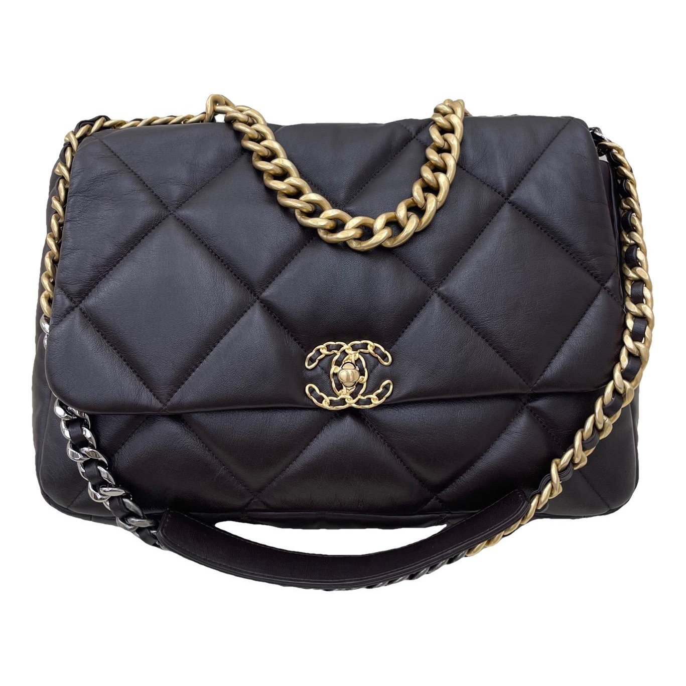 Chanel 19 leather handbag