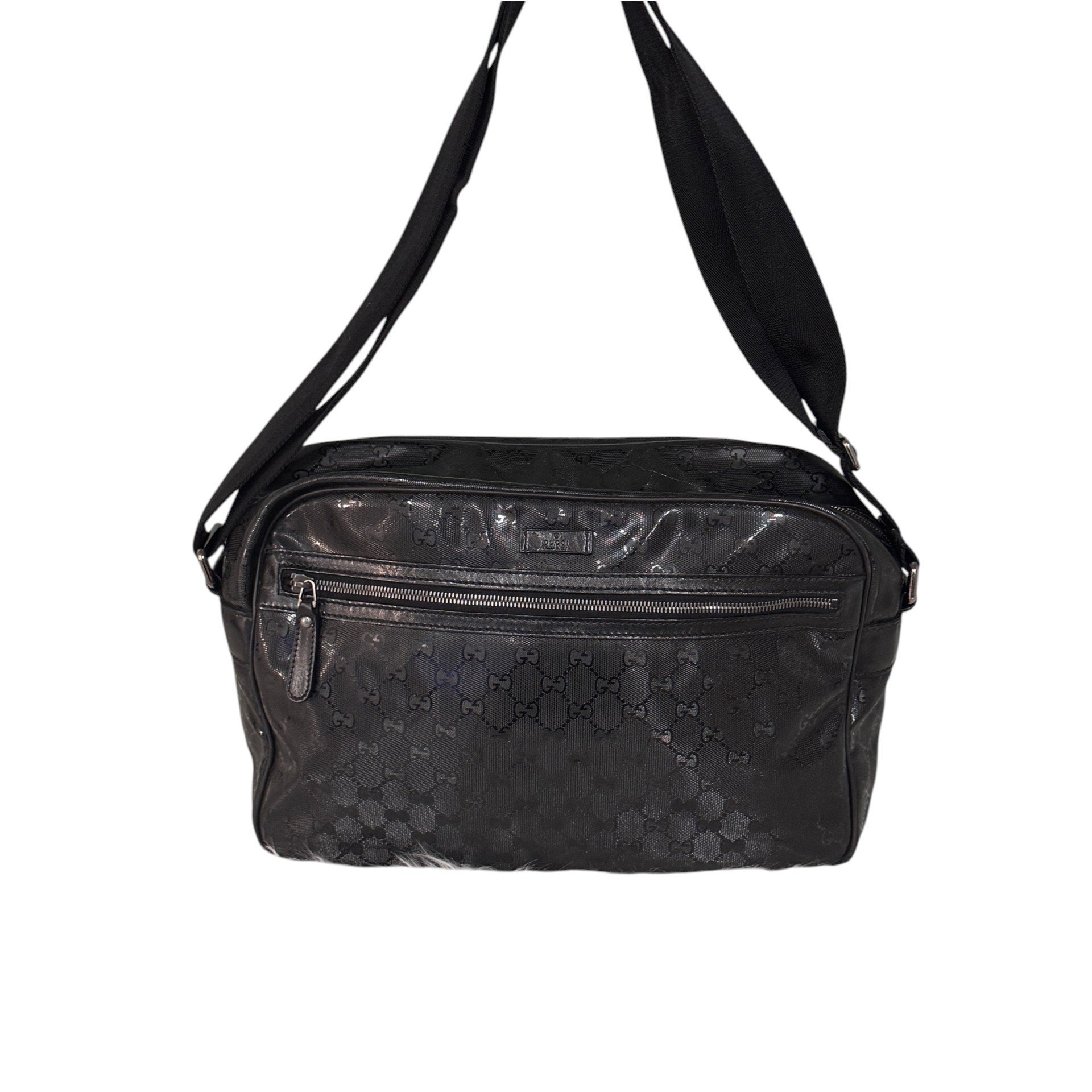 Leather crossbody bag