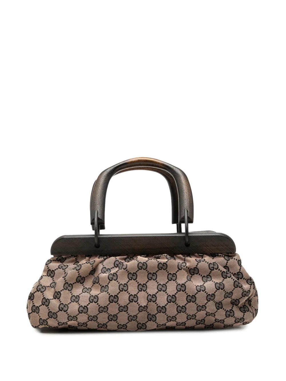 2000-2015 GG Canvas Wood Frame handbag