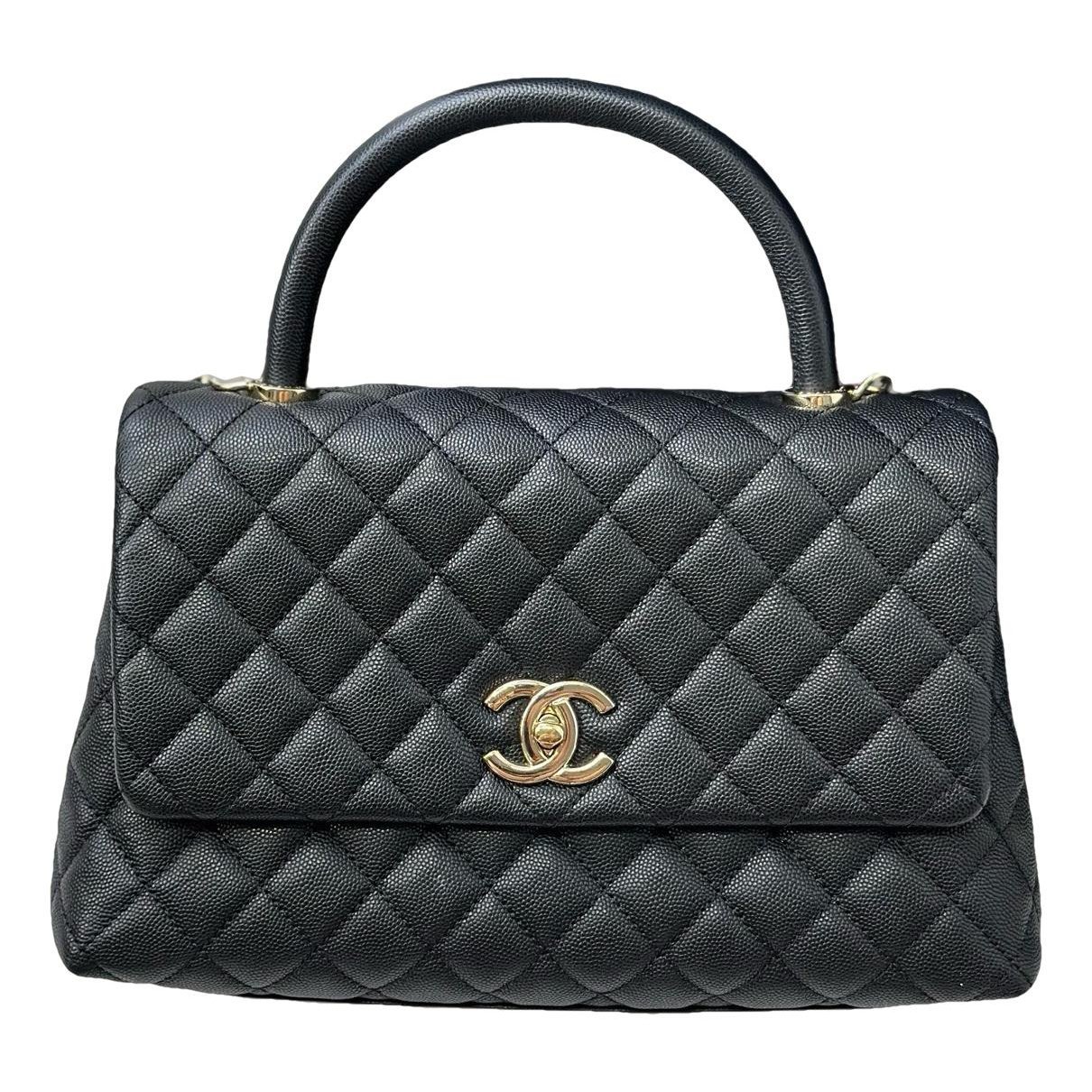 Coco Handle leather handbag