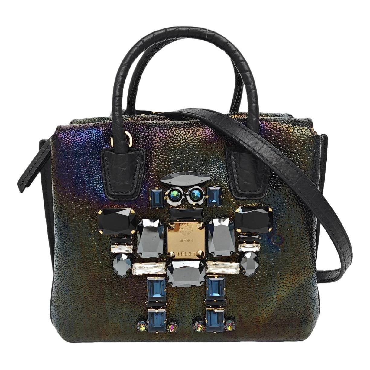 Leather handbag