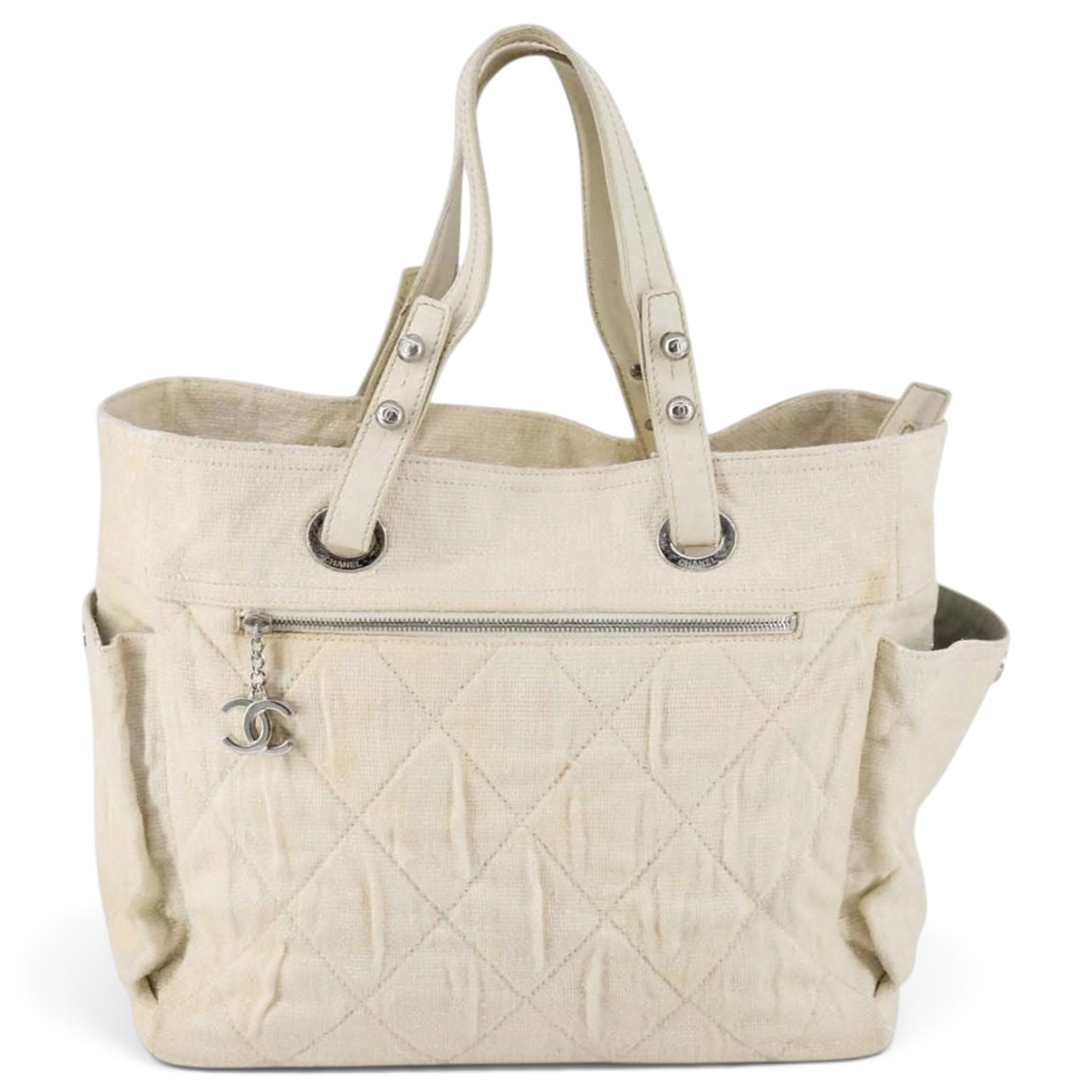 Paris-Biarritz leather tote