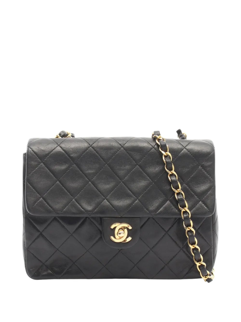 1994-1996 Mini Rectangular Classic Lambskin Single Flap crossbody bag