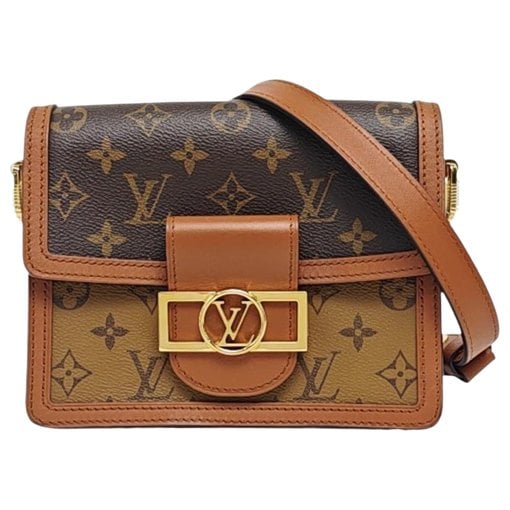 Dauphine leather mini bag