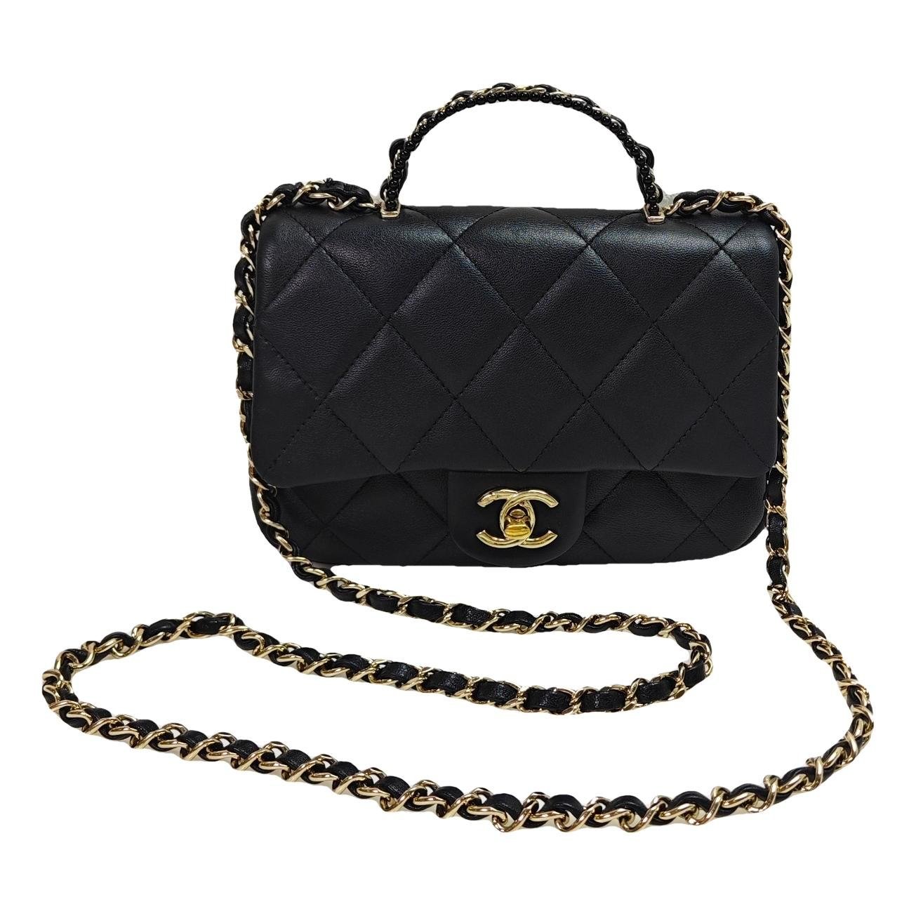 Leather handbag