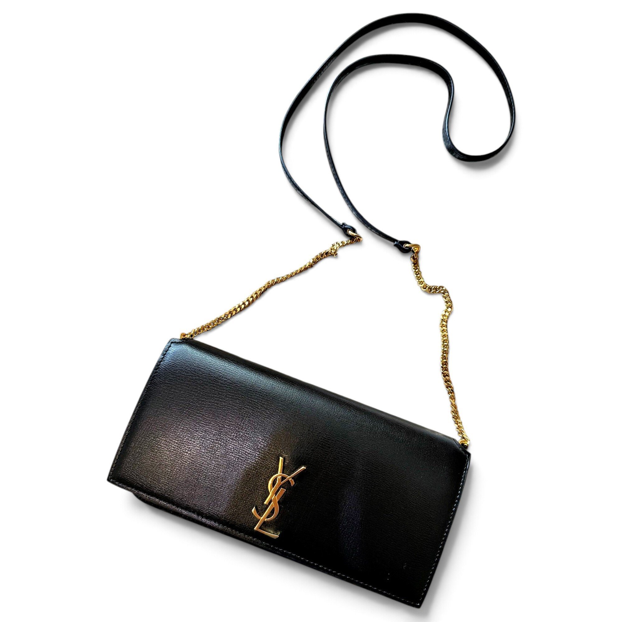 Cassandre leather clutch bag