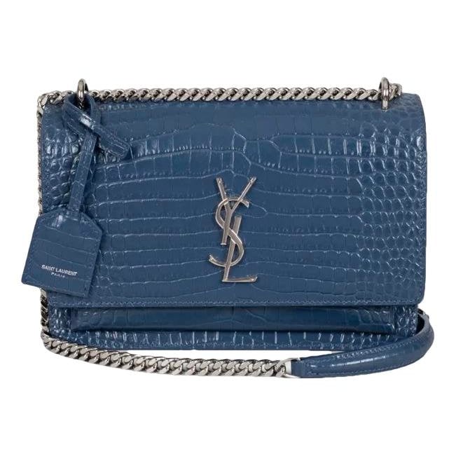 Sunset leather crossbody bag