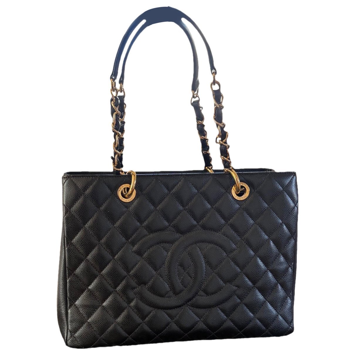 Grand shopping leather handbag