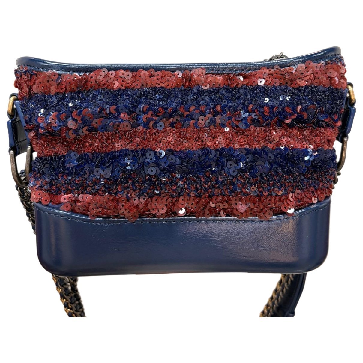 Gabrielle glitter crossbody bag