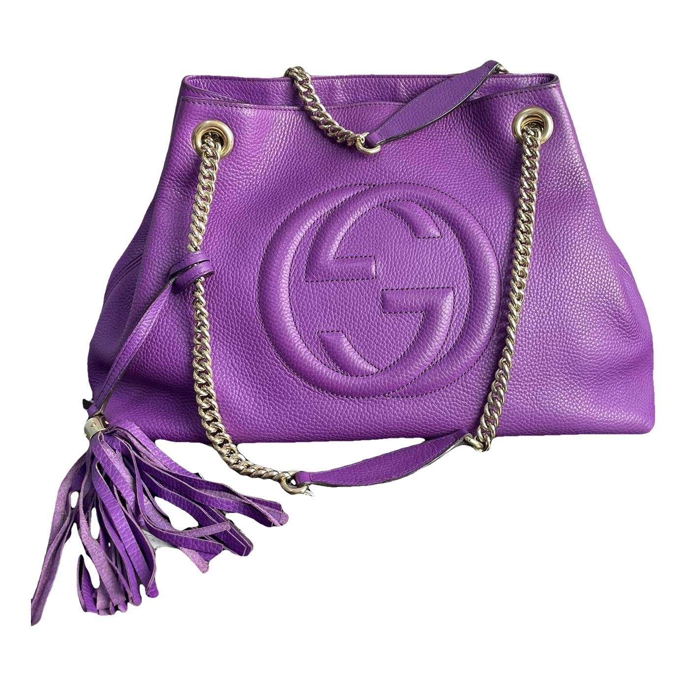 Soho leather tote