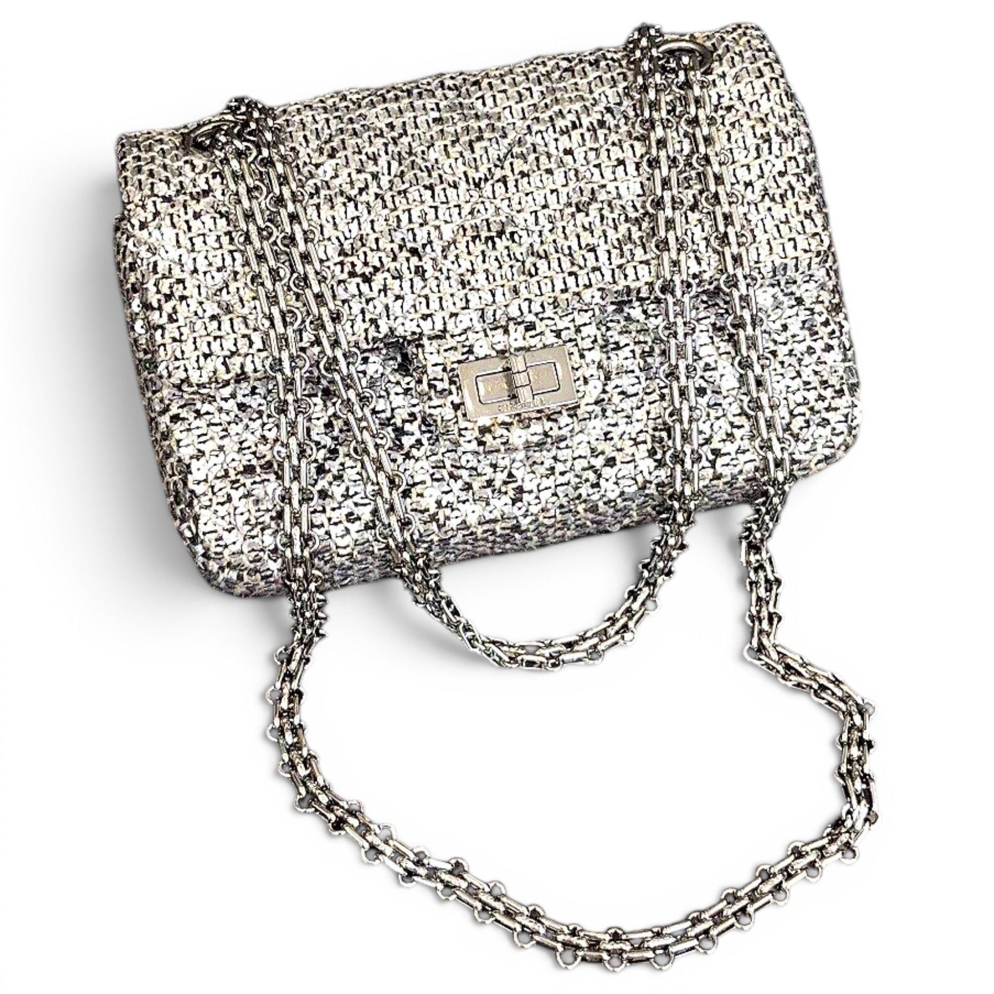 2.55 tweed crossbody bag