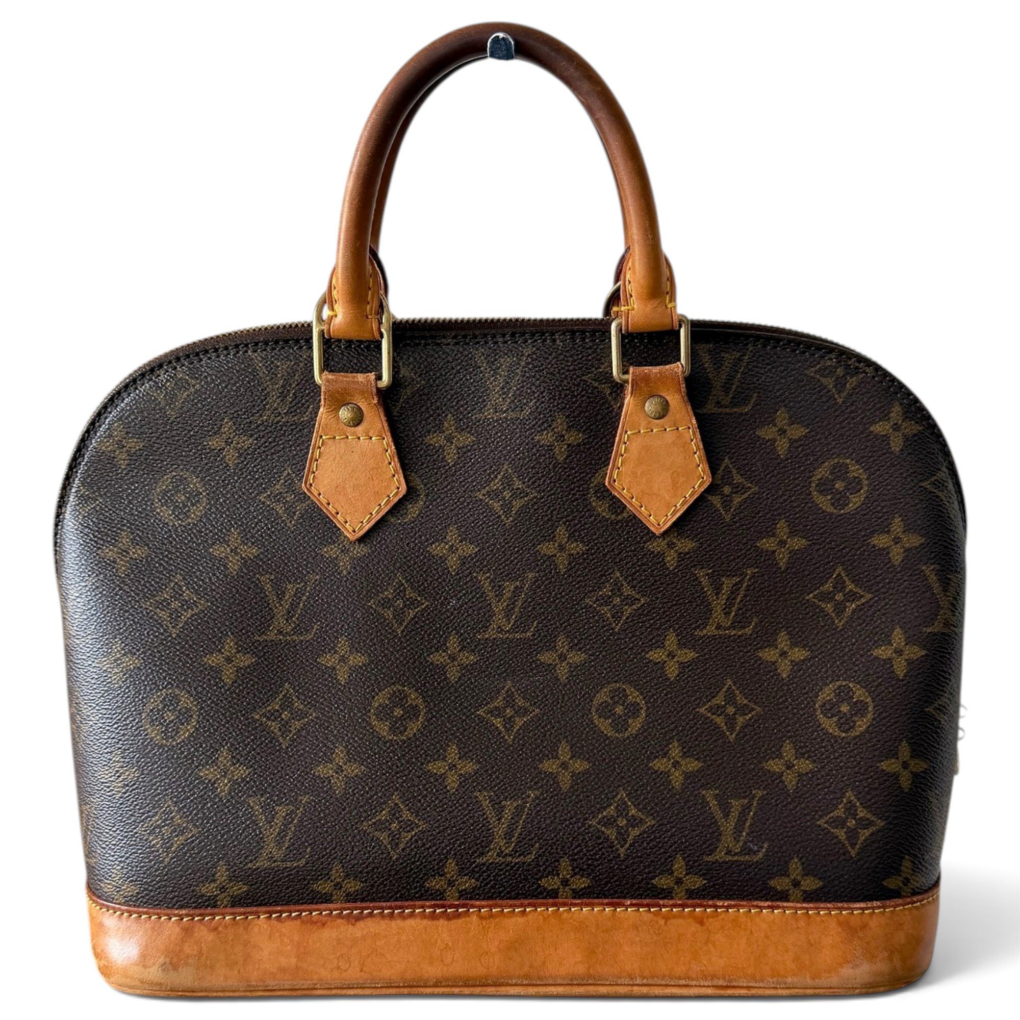 Alma leather handbag