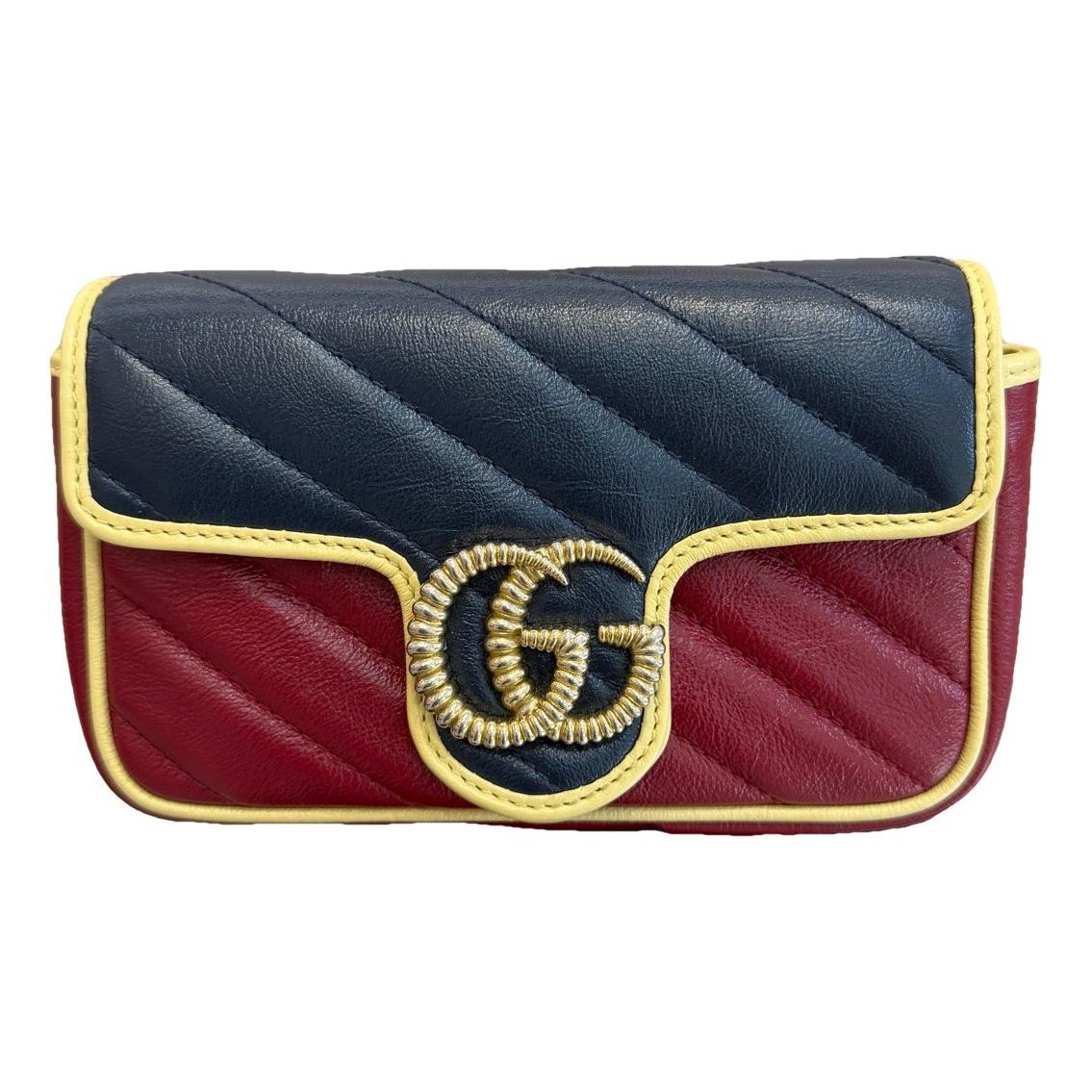 GG Marmont Flap leather crossbody bag