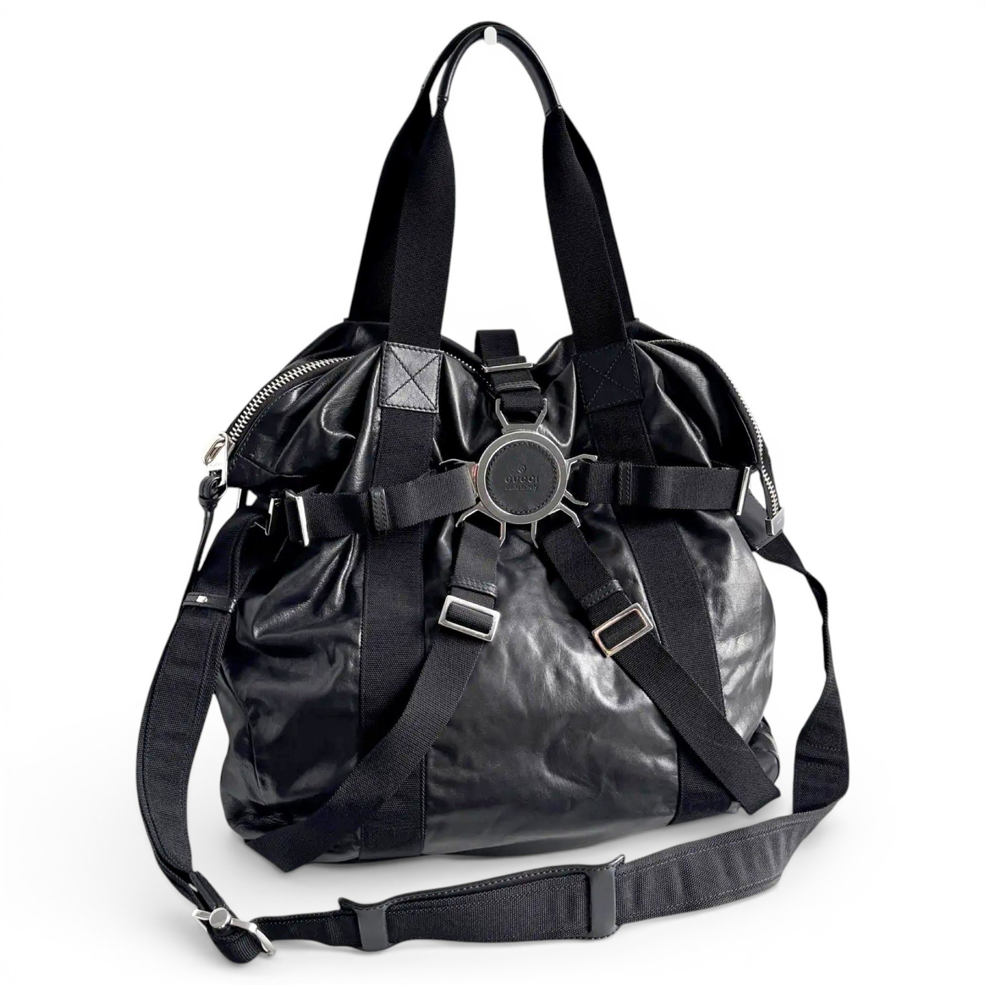Leather handbag