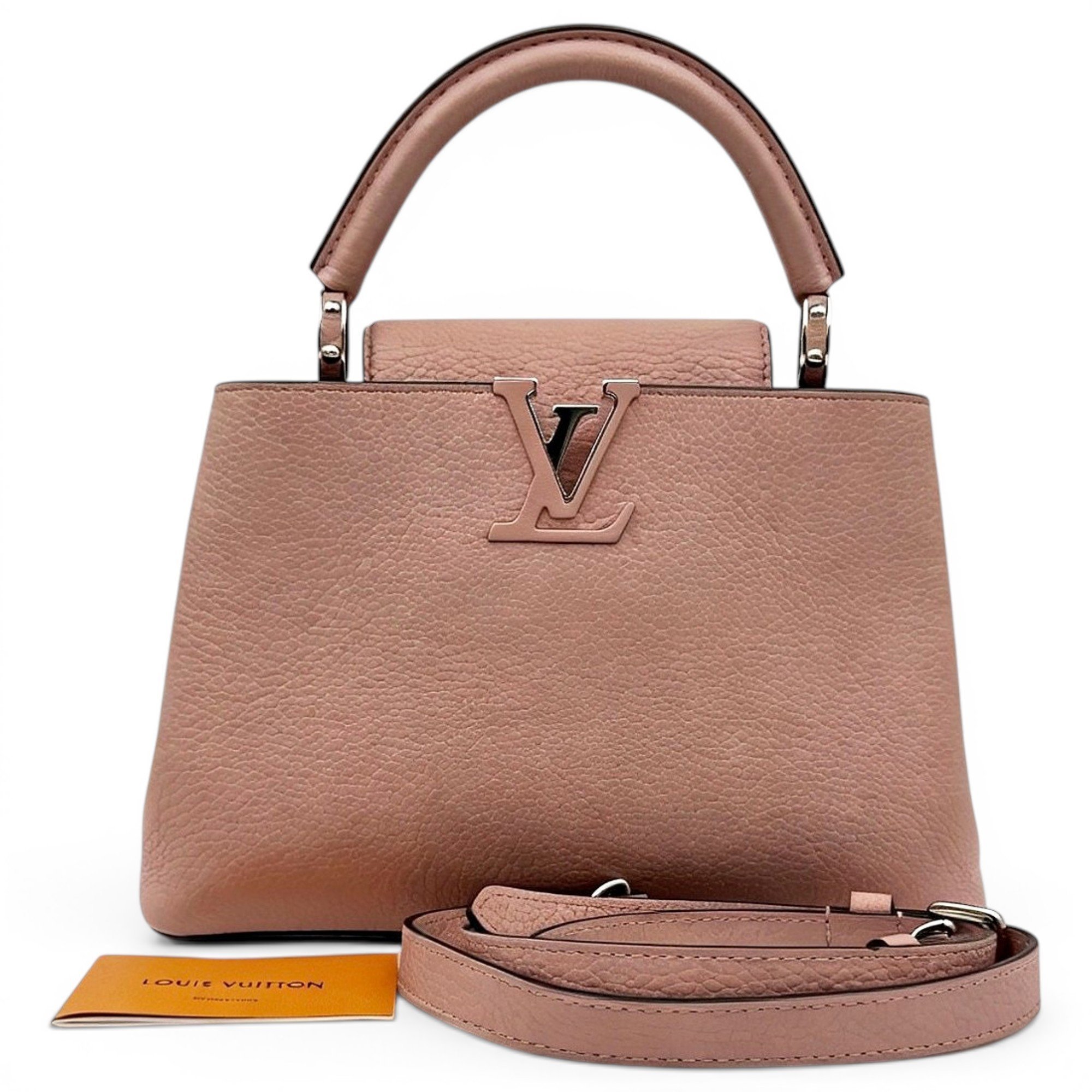 Capucines leather handbag