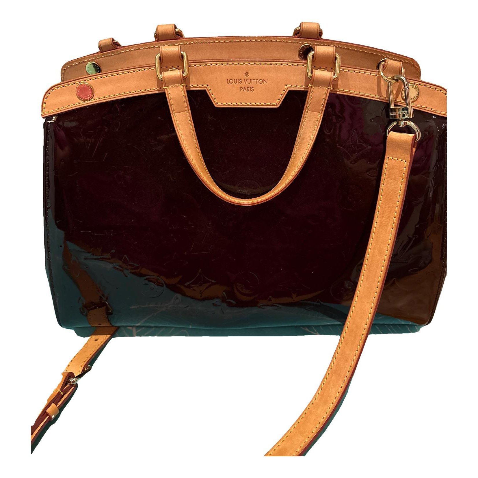 Bréa leather handbag