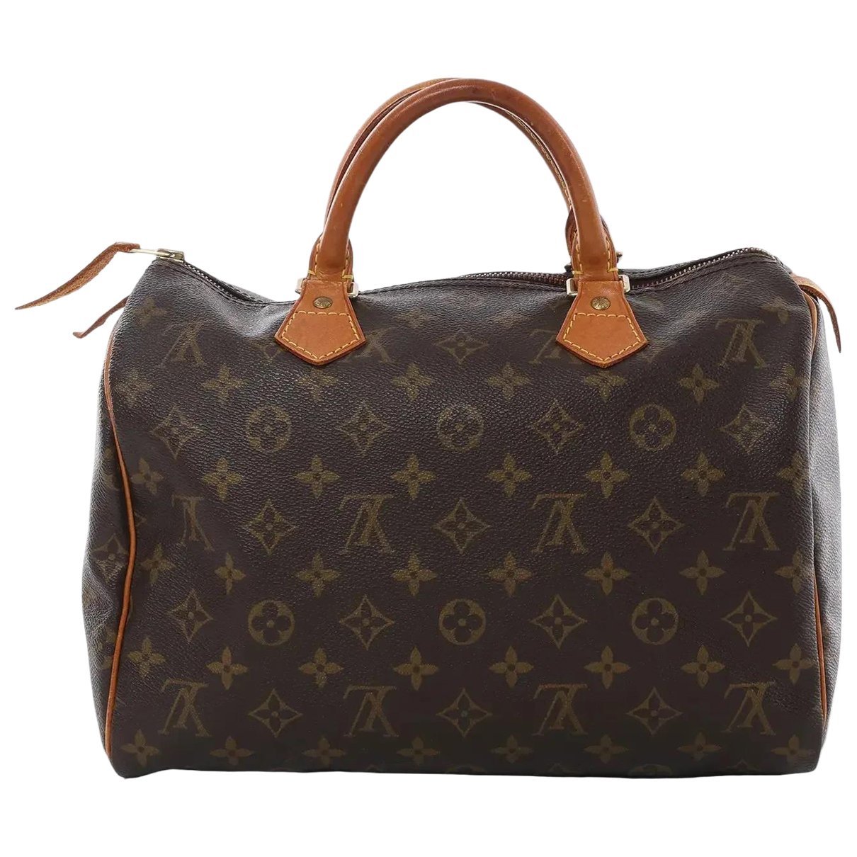 Speedy leather handbag