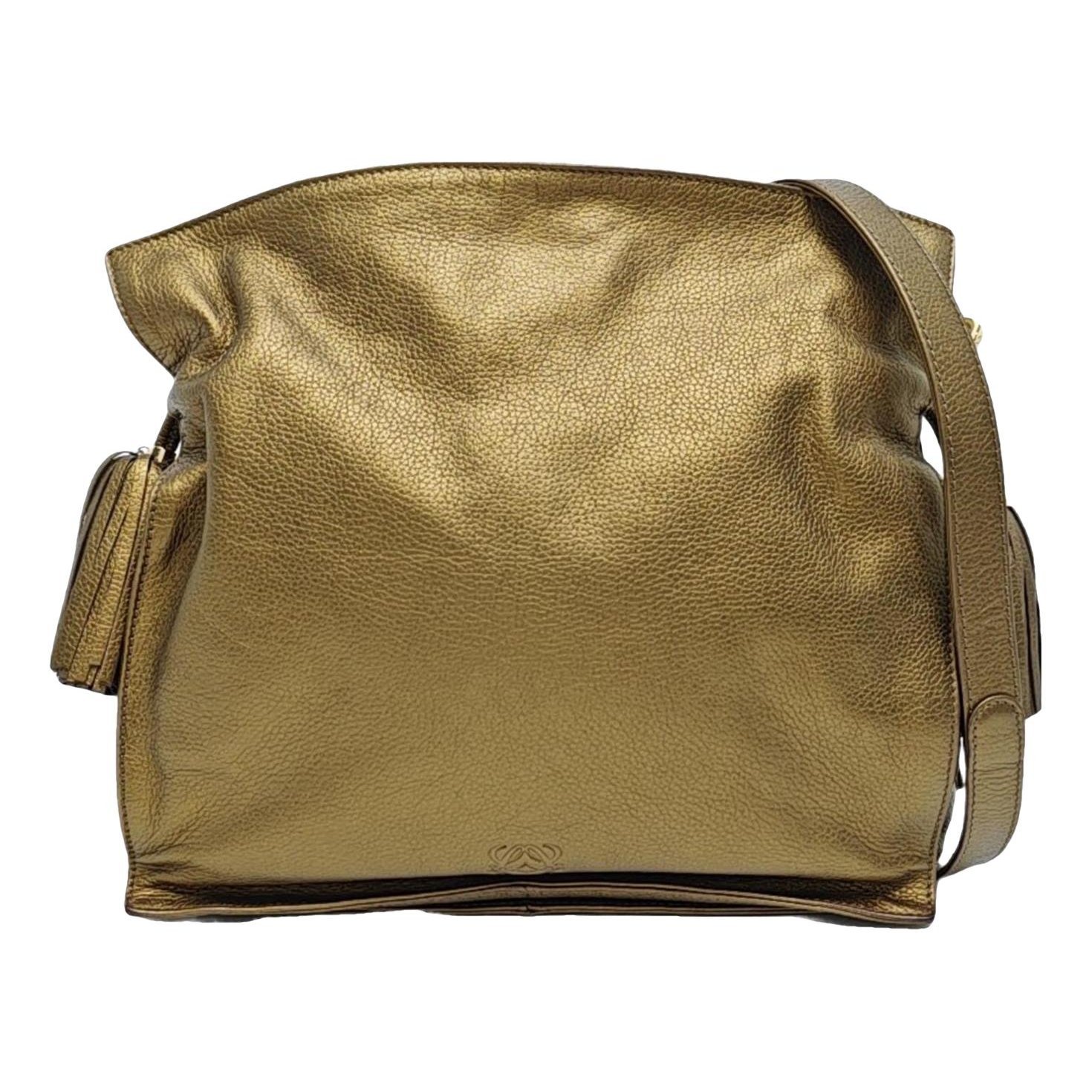 Flamenco leather handbag