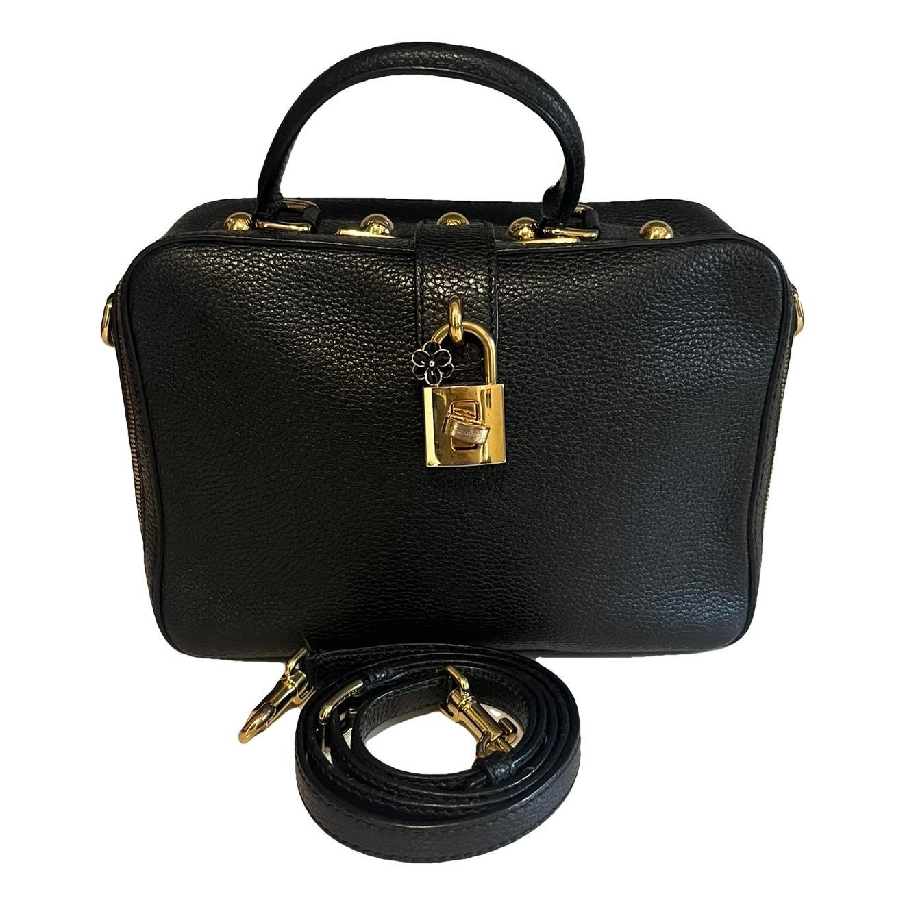 Dolce & Gabbana Dolce Box leather crossbody bag