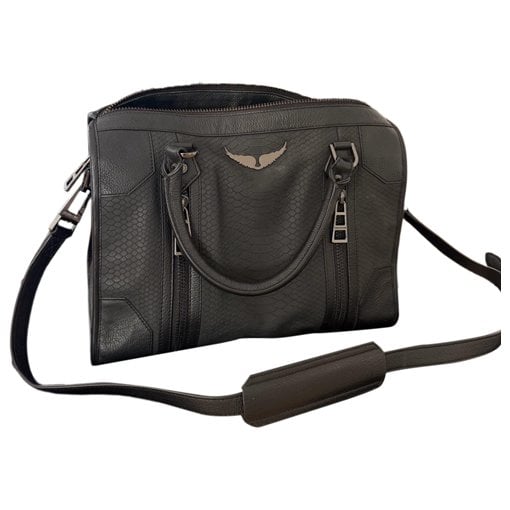 Sunny leather bowling bag