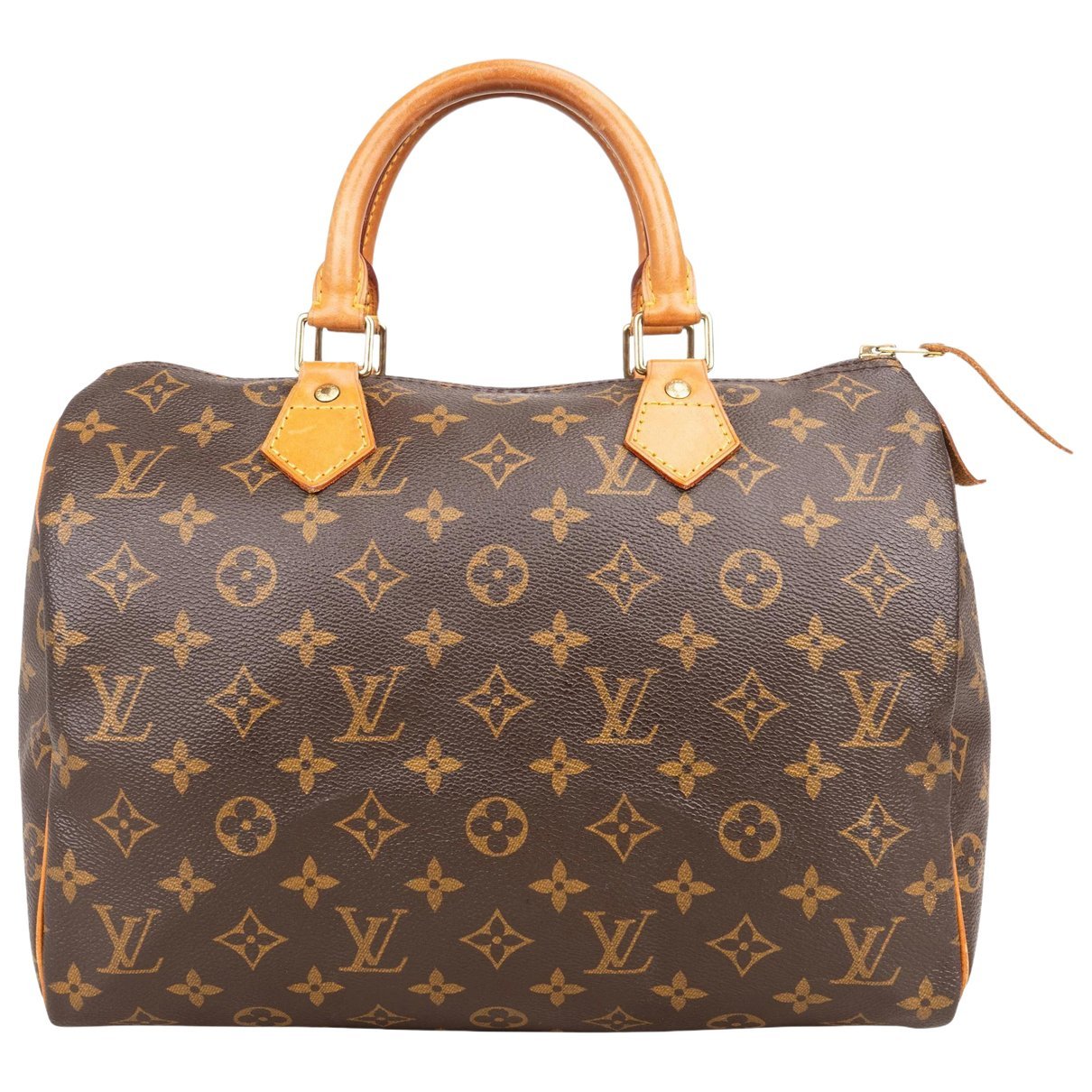 Speedy leather handbag