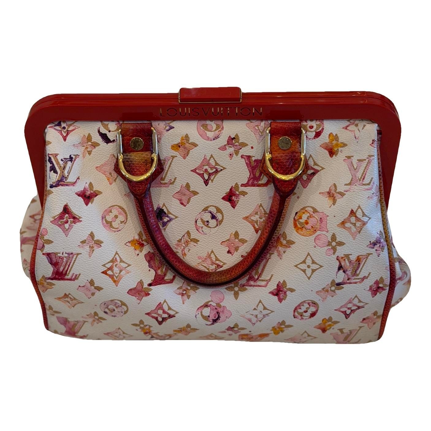 Speedy leather handbag