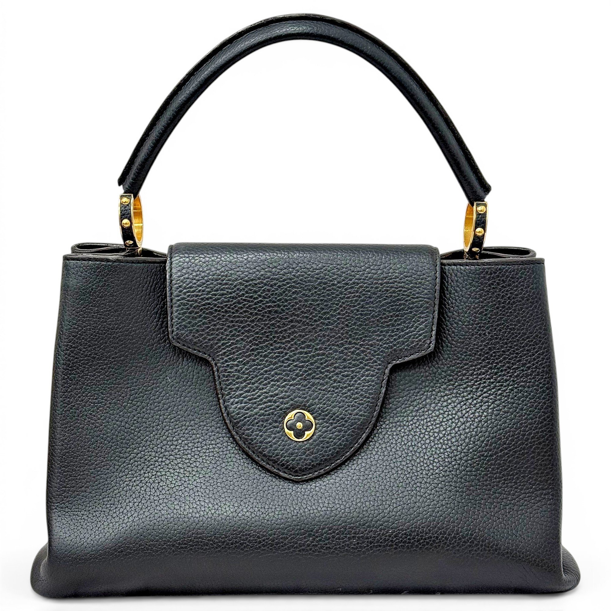 Capucines leather handbag
