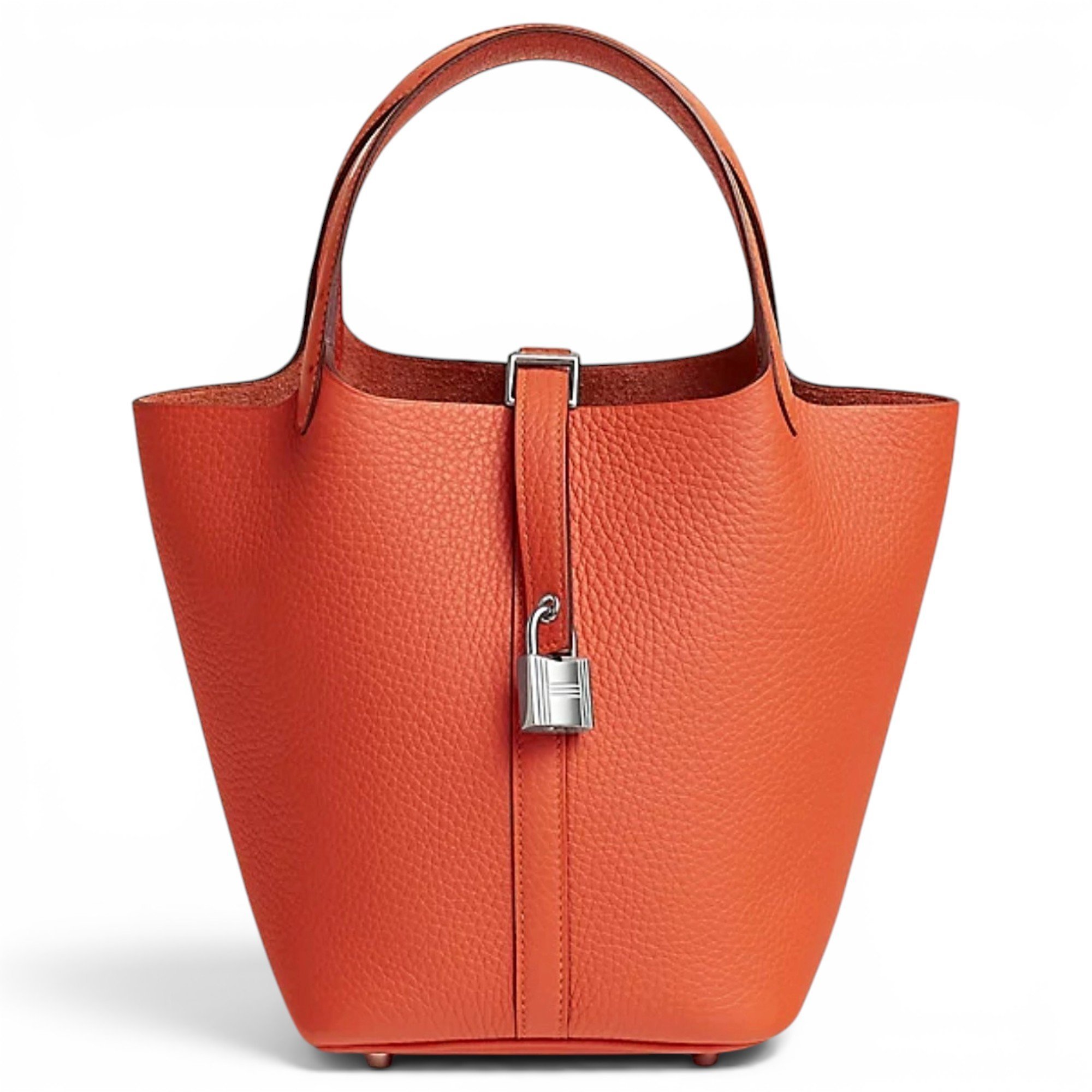 Picotin leather handbag